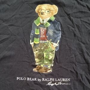 Ralph Lauren Blue and Black Short Sleeve Tees